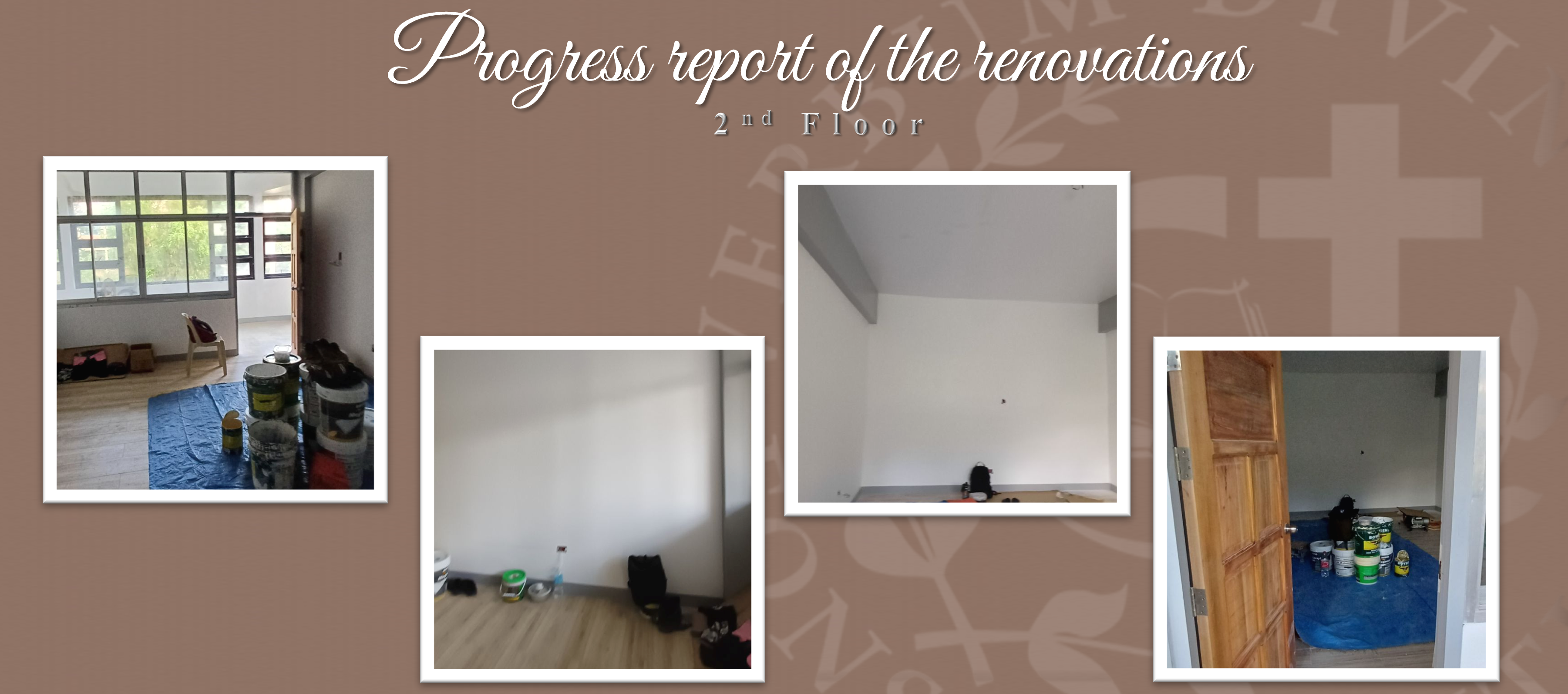 Progress report of the renovations (2nd Floor)